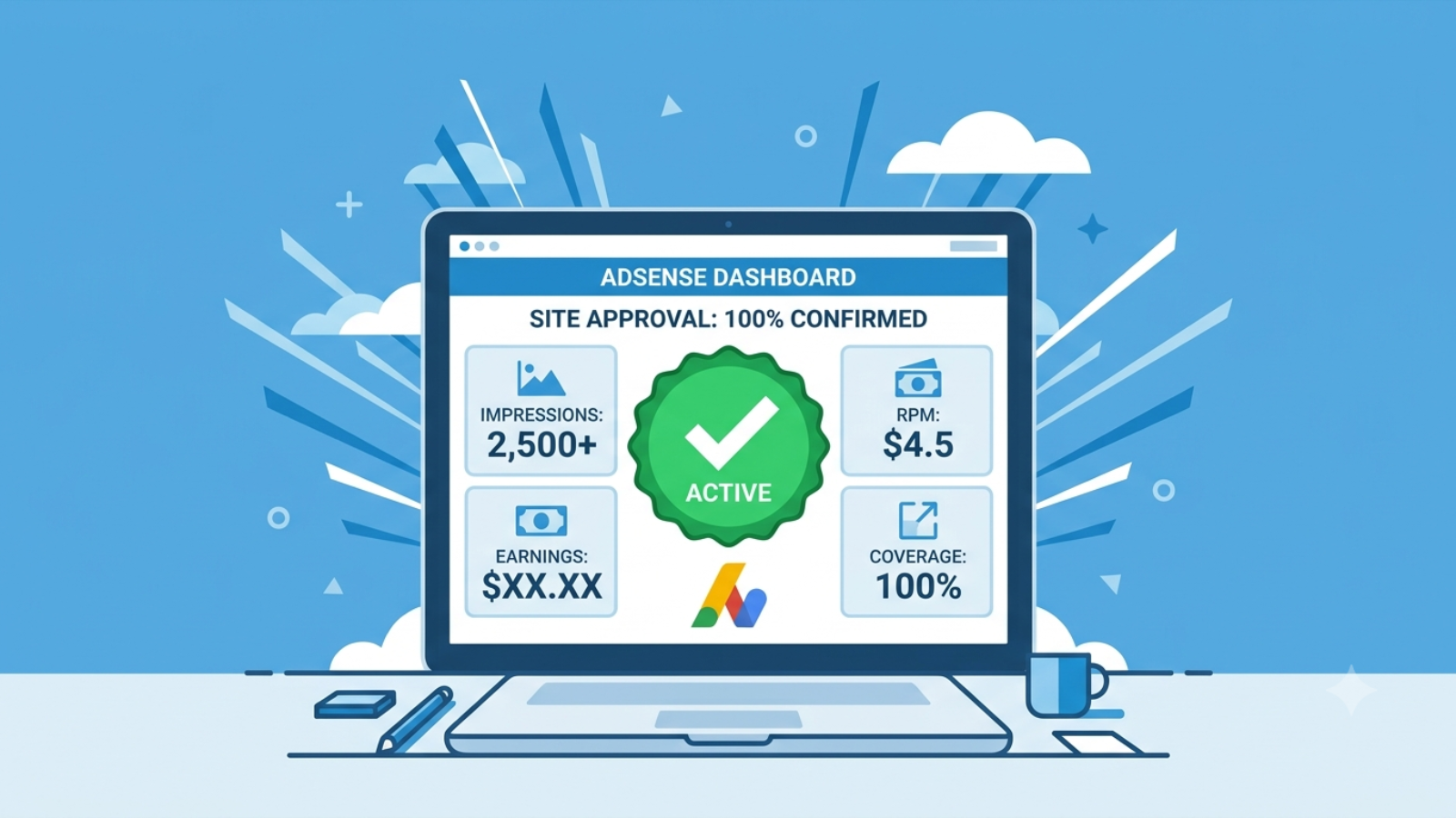 Google AdSense approval 2026 checklist for WordPress websites