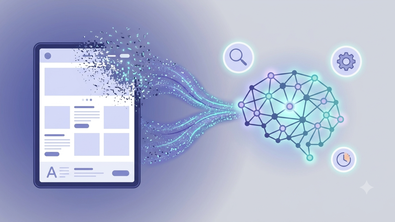 Website content being optimized for AI search engines through AEO and GEO
