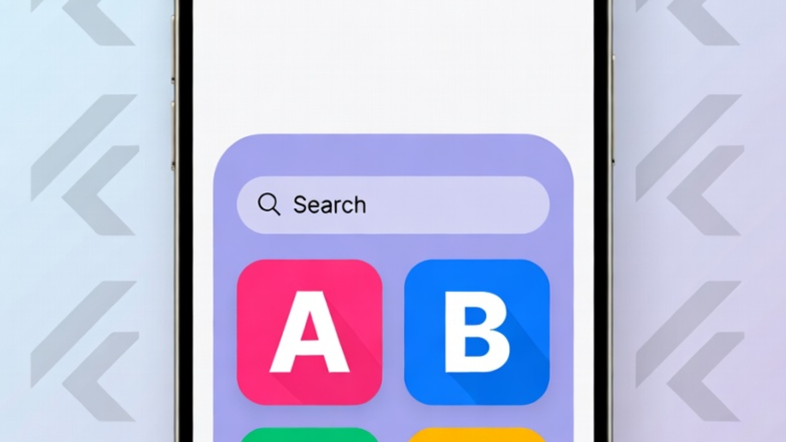 Mobile app built with Flutter showing cost breakdown concept